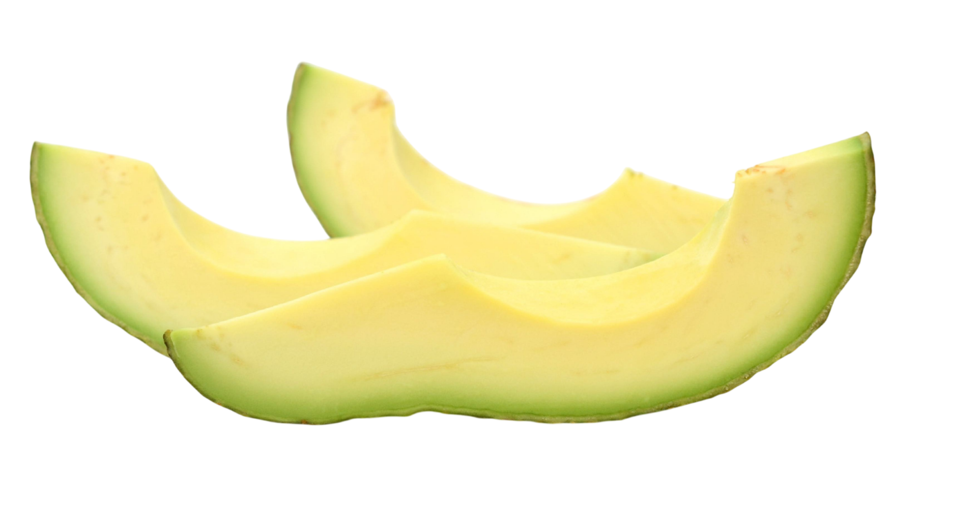 Geöffnete Bio-Avocado